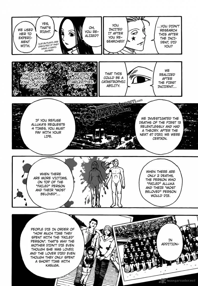 Hunter X Hunter Chapter 323: Request – Page 6