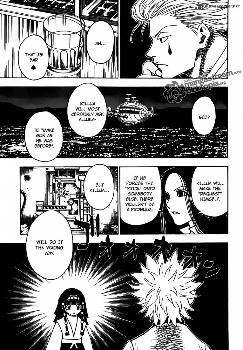 Hunter X Hunter Chapter 323: Request – Page 7