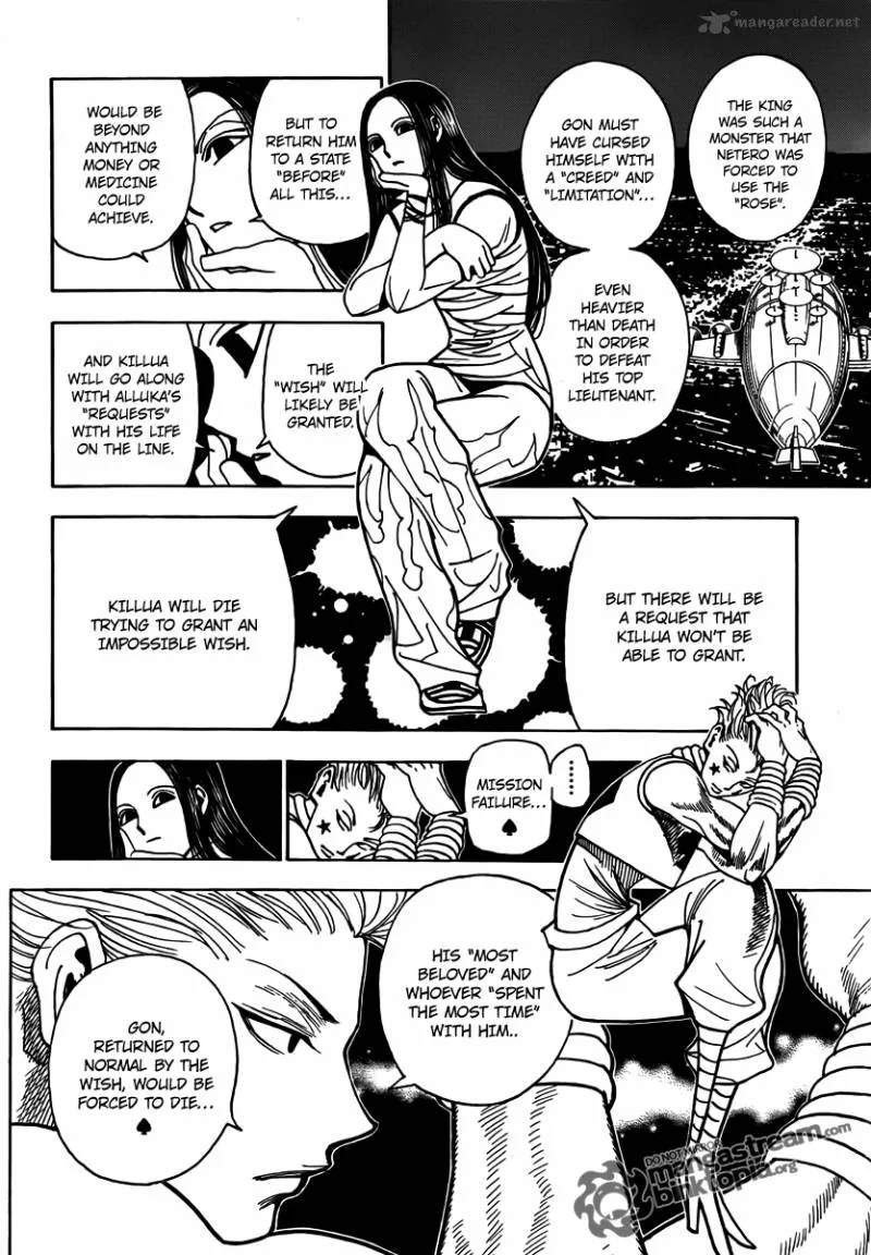 Hunter X Hunter Chapter 323: Request – Page 10