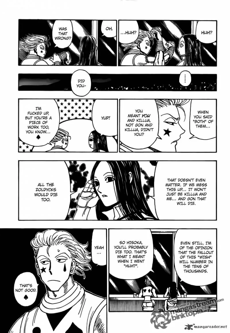 Hunter X Hunter Chapter 323: Request – Page 11