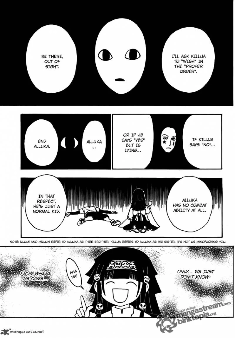 Hunter X Hunter Chapter 323: Request – Page 13