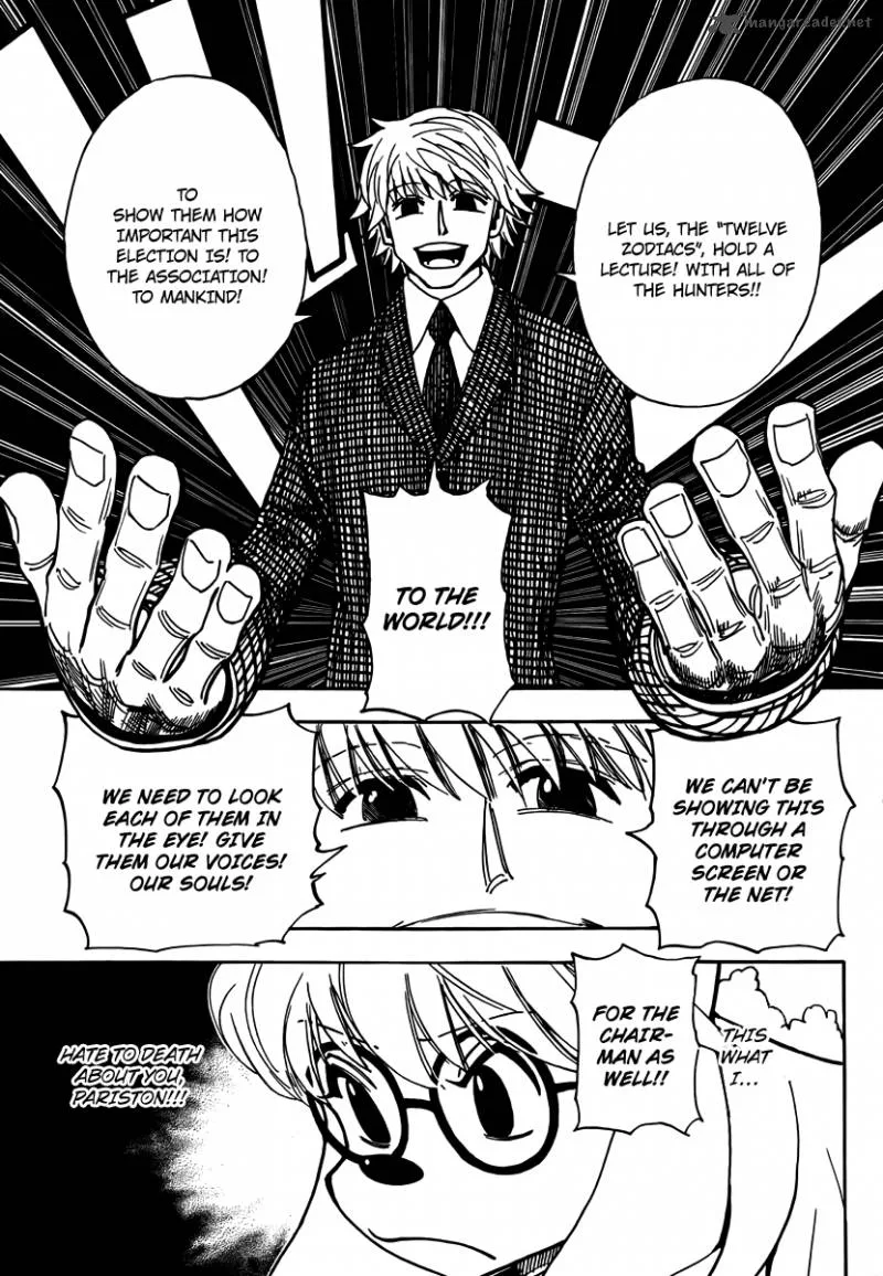 Hunter X Hunter Chapter 323: Request – Page 16