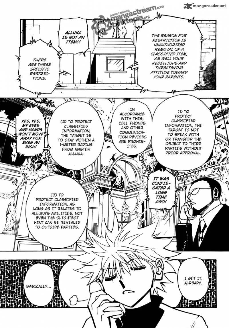 Hunter X Hunter Chapter 324: Butlers – Page 13