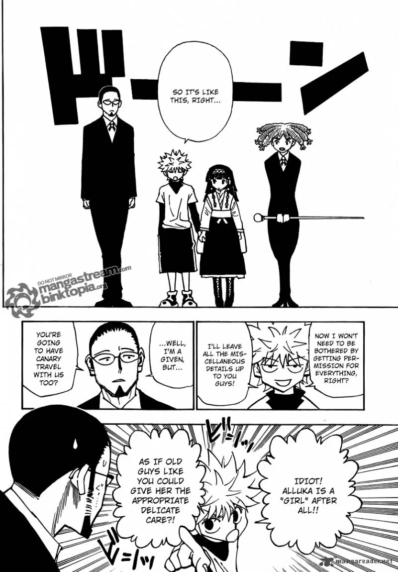 Hunter X Hunter Chapter 324: Butlers – Page 14