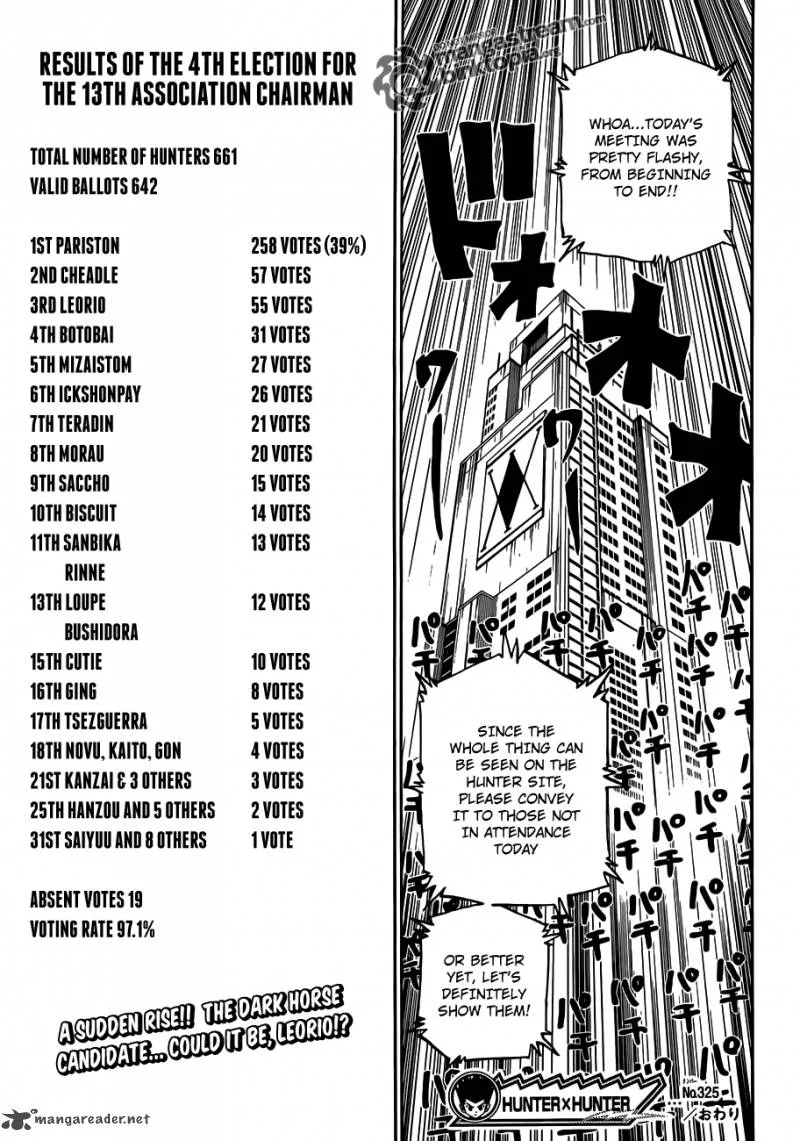 Hunter X Hunter Chapter 325: Joining the Battle – Page 17