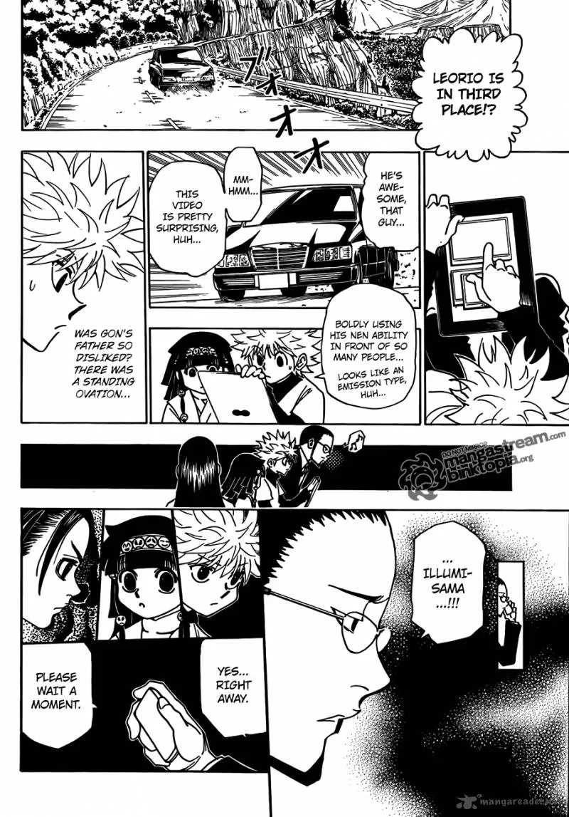 Hunter X Hunter Chapter 326: The Opening Of Battle – Page 4