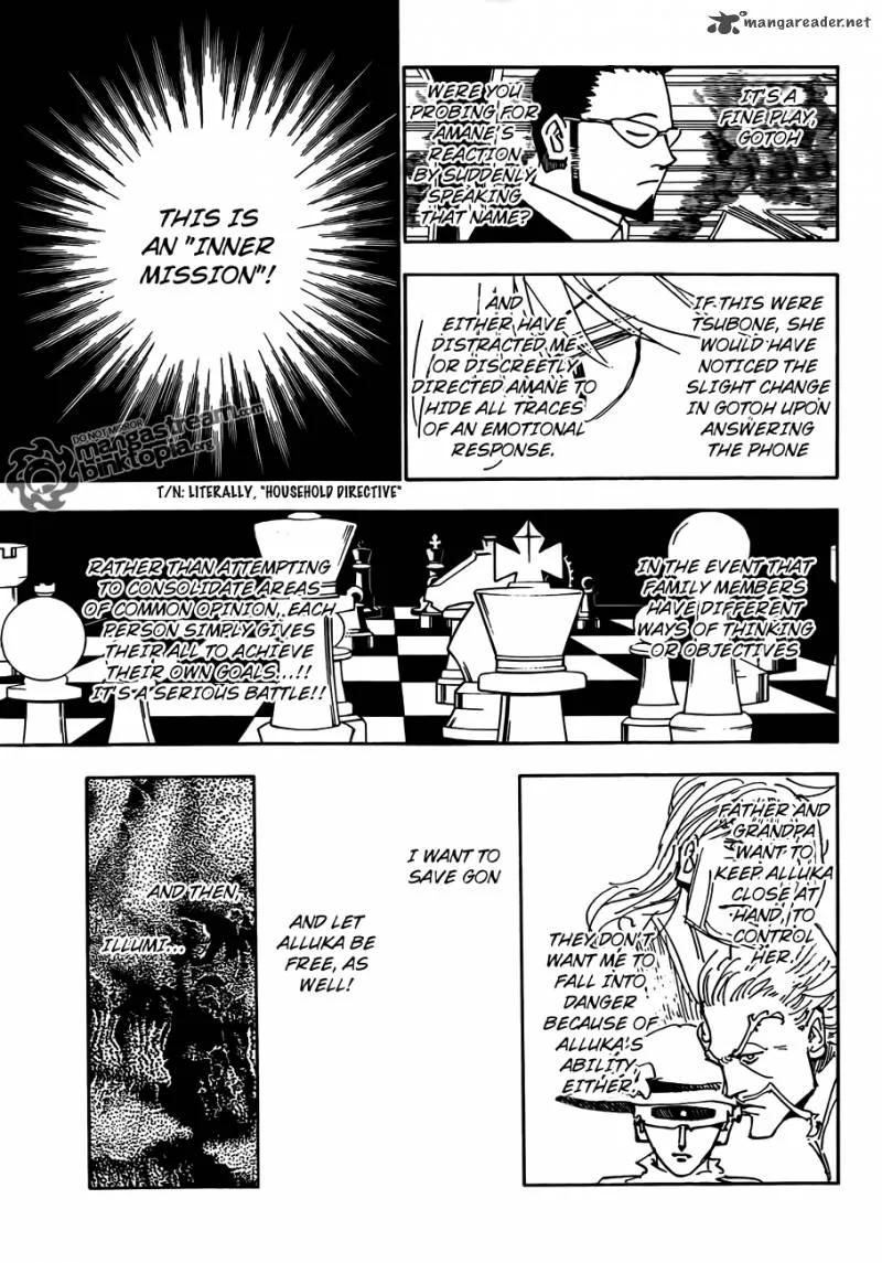 Hunter X Hunter Chapter 326: The Opening Of Battle – Page 7