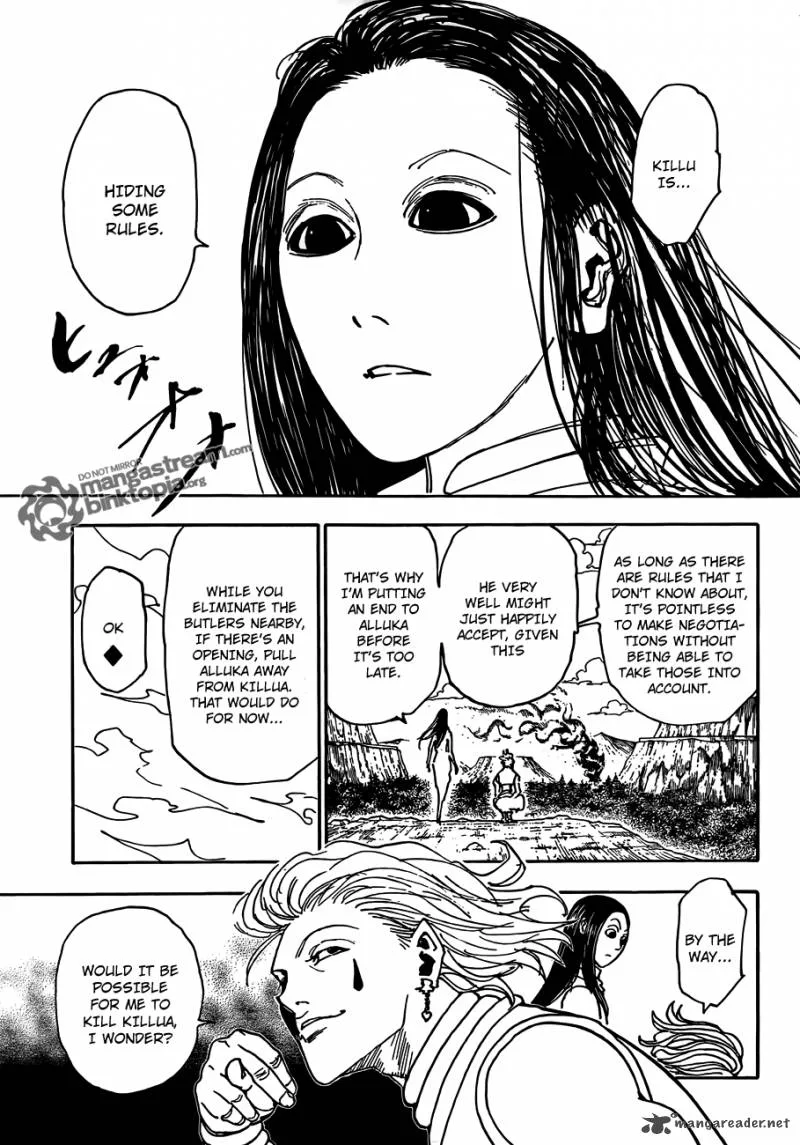 Hunter X Hunter Chapter 326: The Opening Of Battle – Page 15