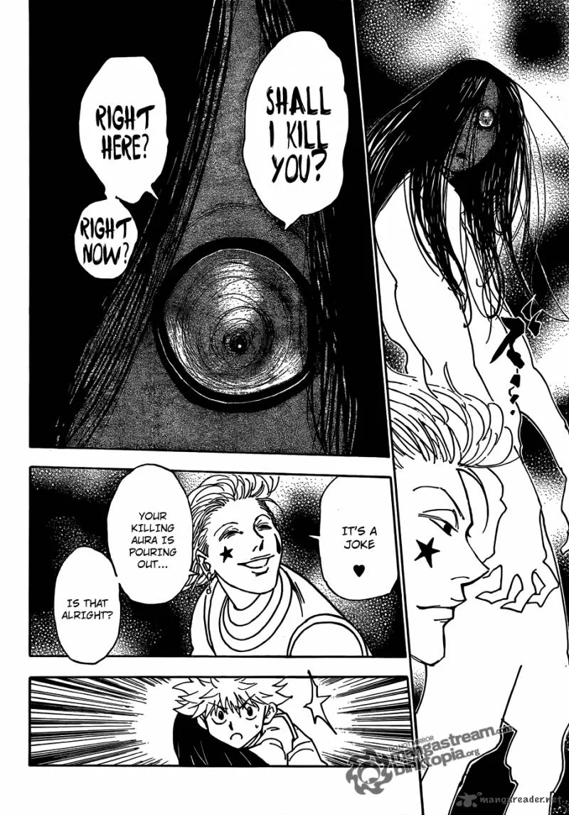 Hunter X Hunter Chapter 326: The Opening Of Battle – Page 16