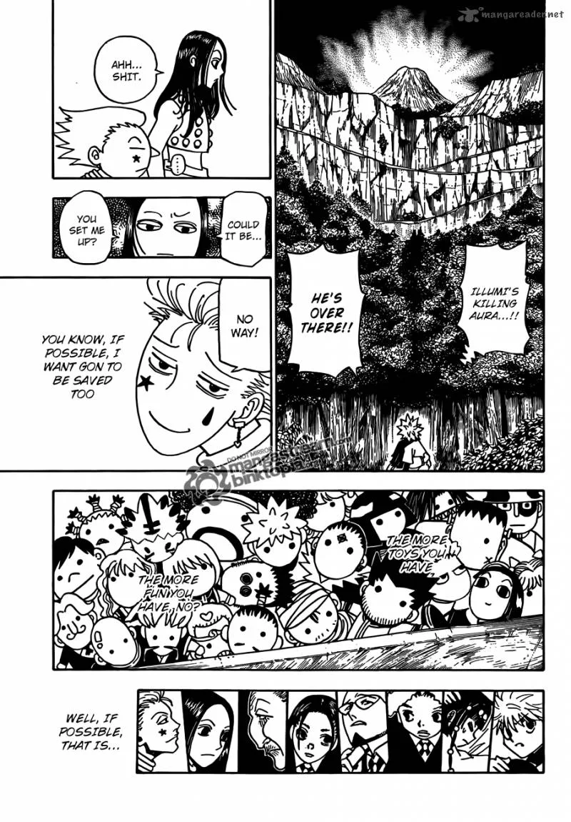 Hunter X Hunter Chapter 326: The Opening Of Battle – Page 17