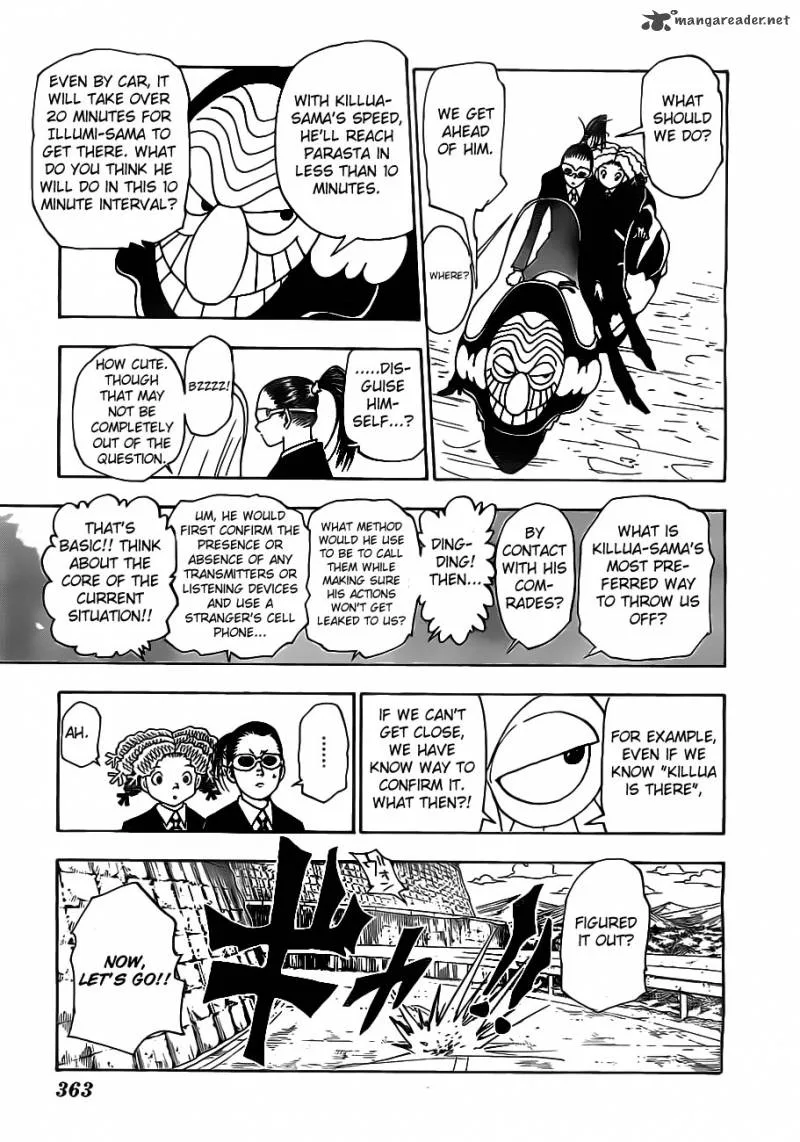 Hunter X Hunter Chapter 328: Arrangements – Page 7