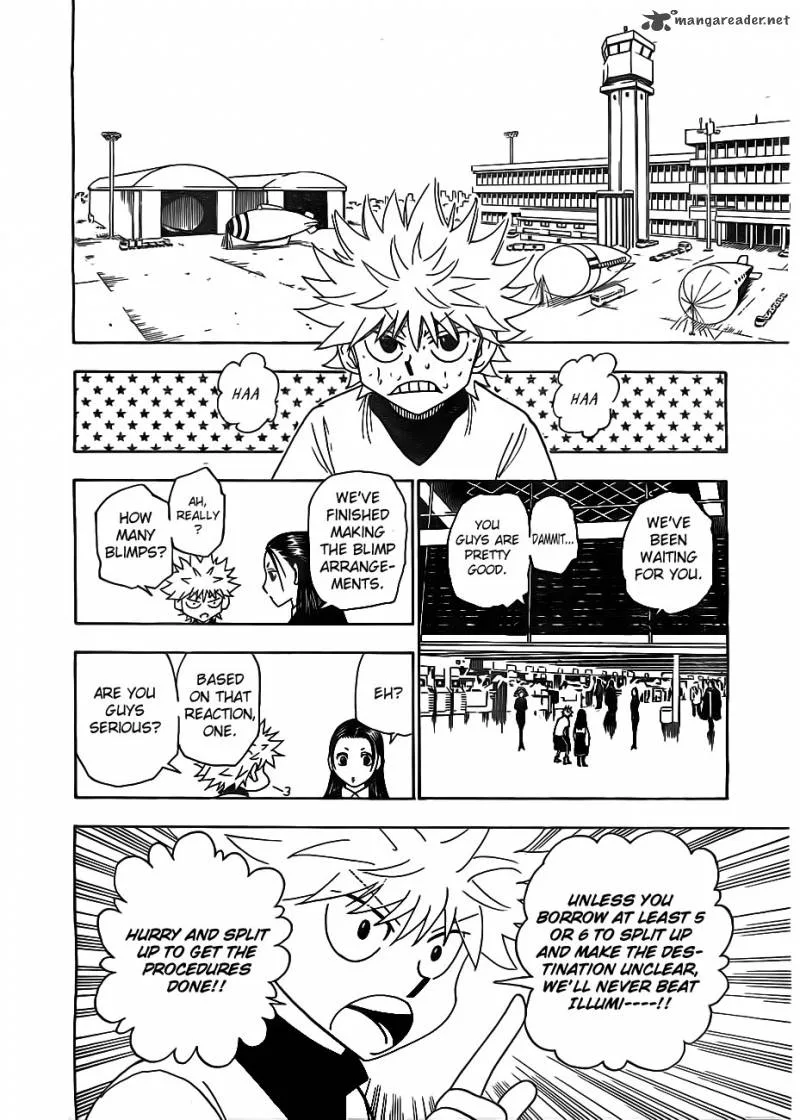 Hunter X Hunter Chapter 328: Arrangements – Page 8
