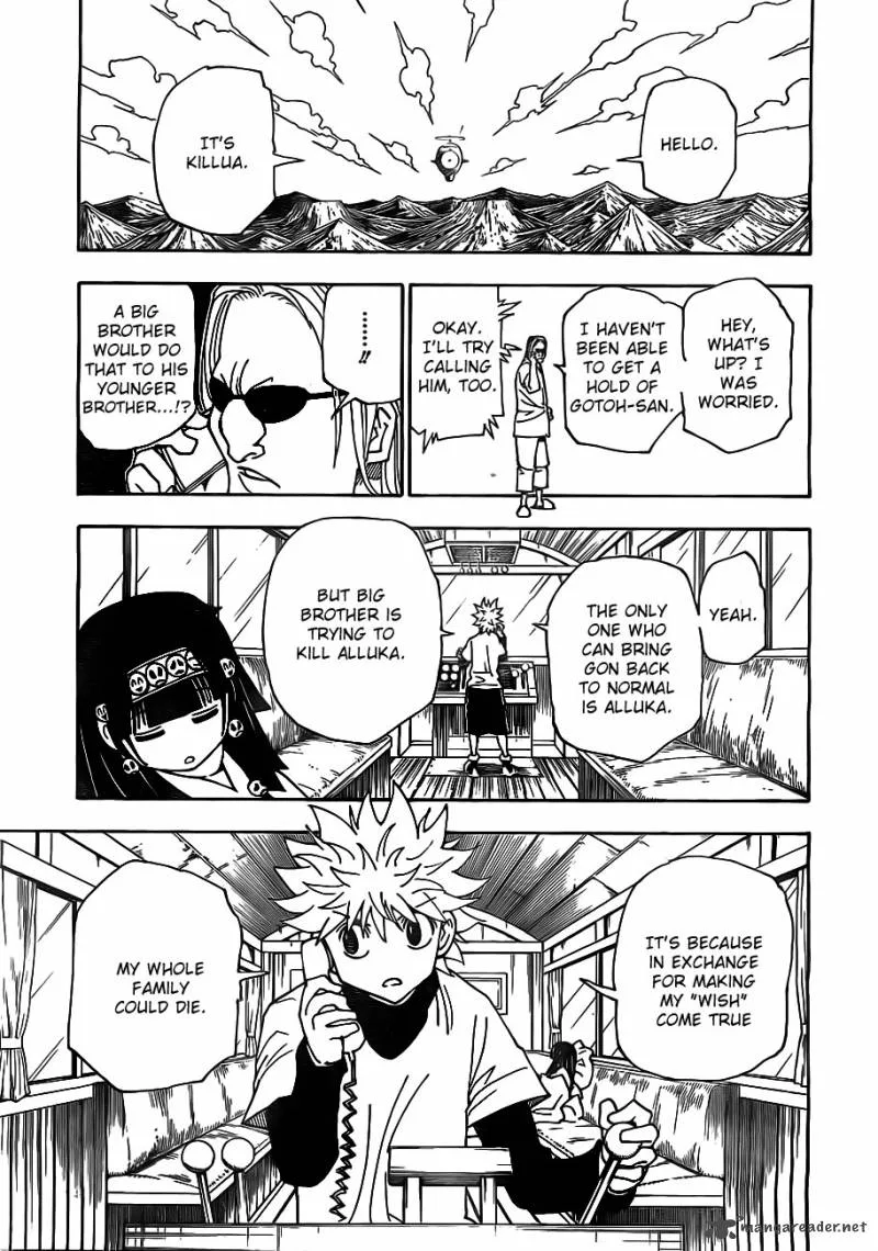 Hunter X Hunter Chapter 328: Arrangements – Page 11