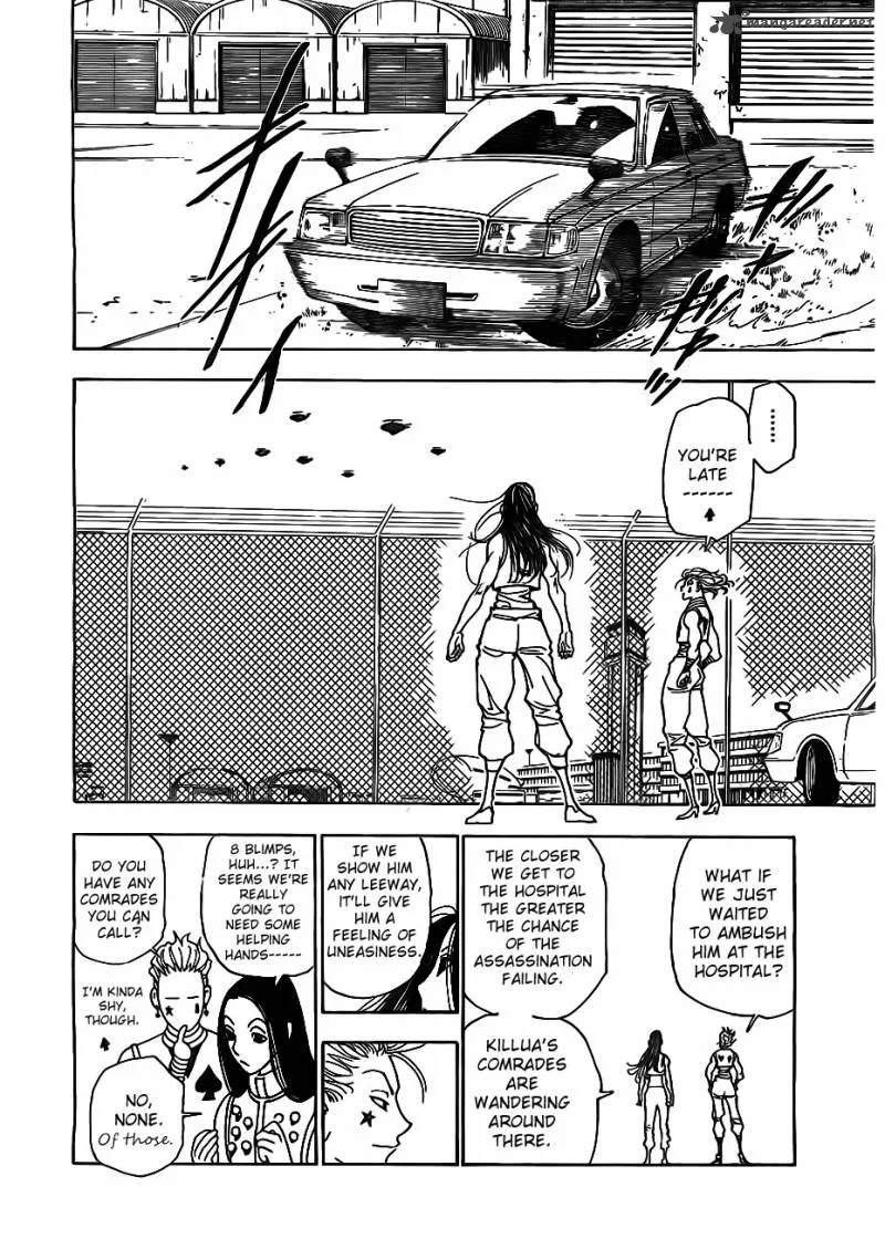 Hunter X Hunter Chapter 328: Arrangements – Page 12