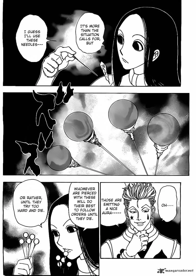 Hunter X Hunter Chapter 328: Arrangements – Page 13
