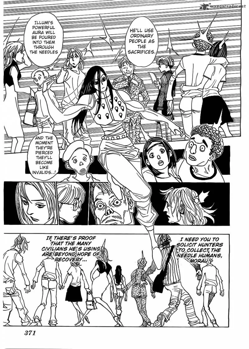 Hunter X Hunter Chapter 328: Arrangements – Page 15