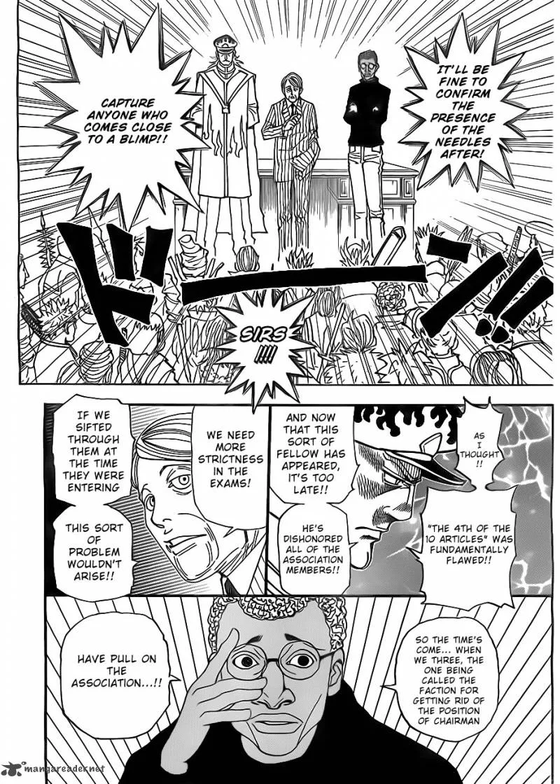 Hunter X Hunter Chapter 328: Arrangements – Page 19