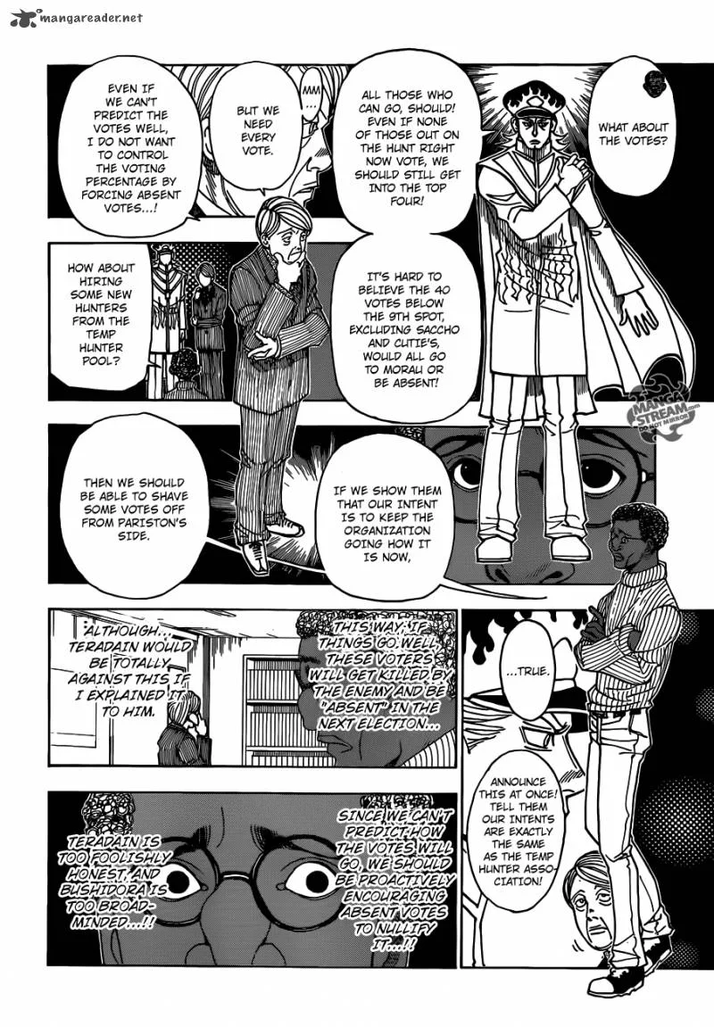 Hunter X Hunter Chapter 329: Spy – Page 12