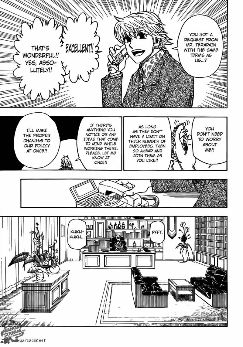 Hunter X Hunter Chapter 329: Spy – Page 13