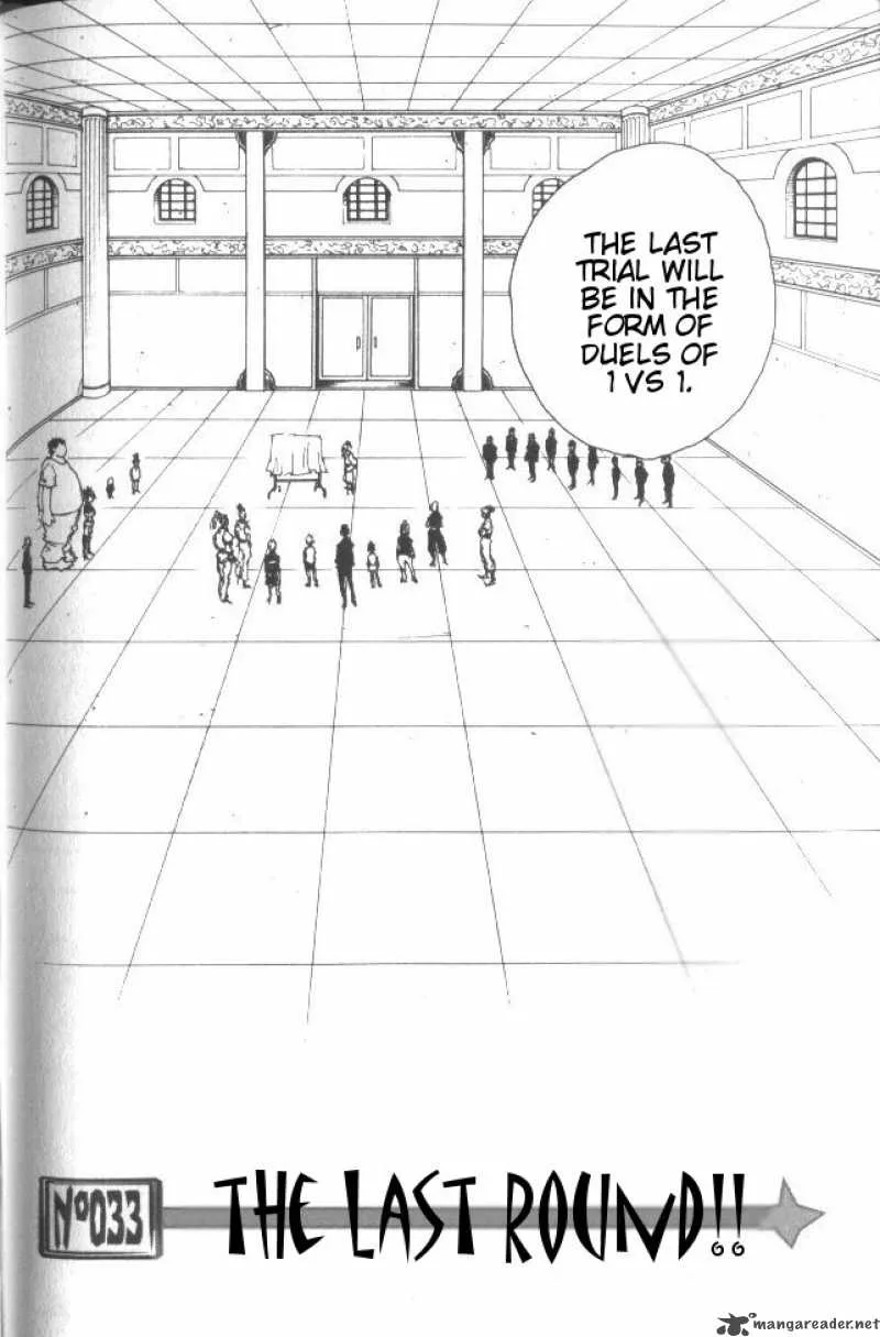 Hunter X Hunter Chapter 33: The Last Round – Page 3