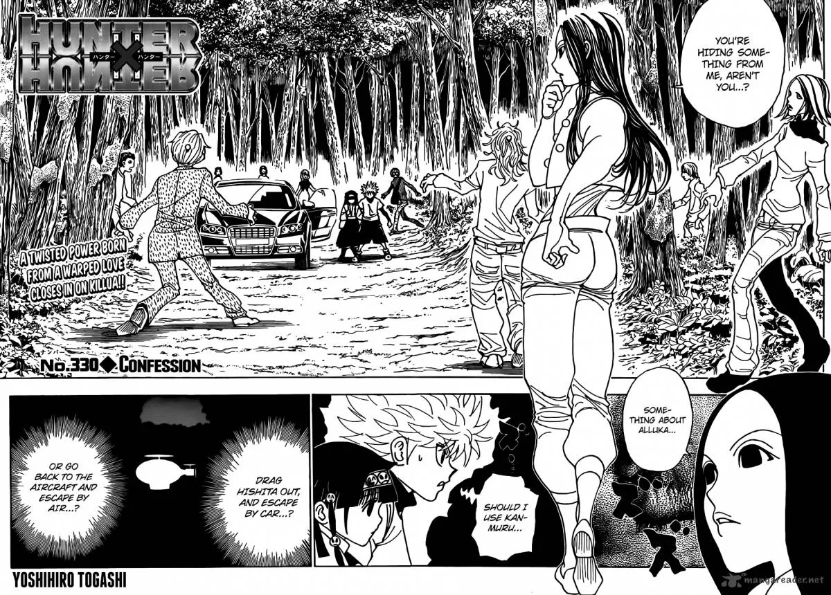 Hunter X Hunter Chapter 330: Confession – Page 2