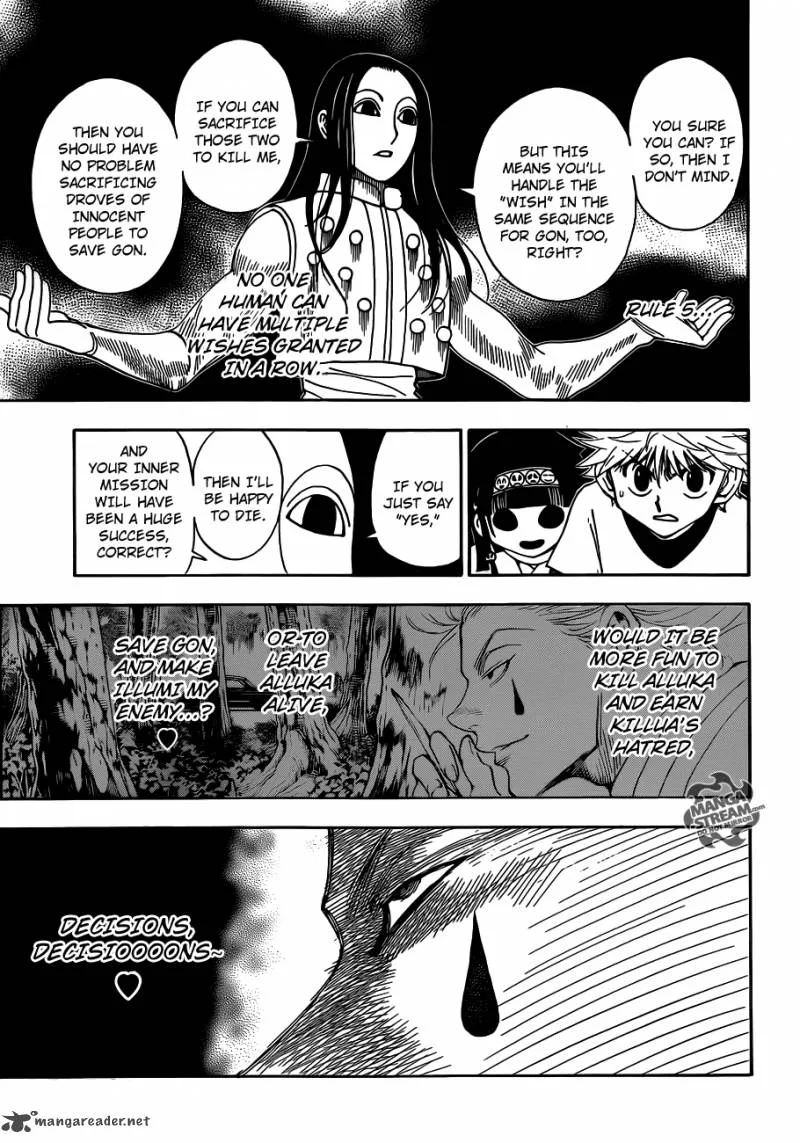 Hunter X Hunter Chapter 330: Confession – Page 8