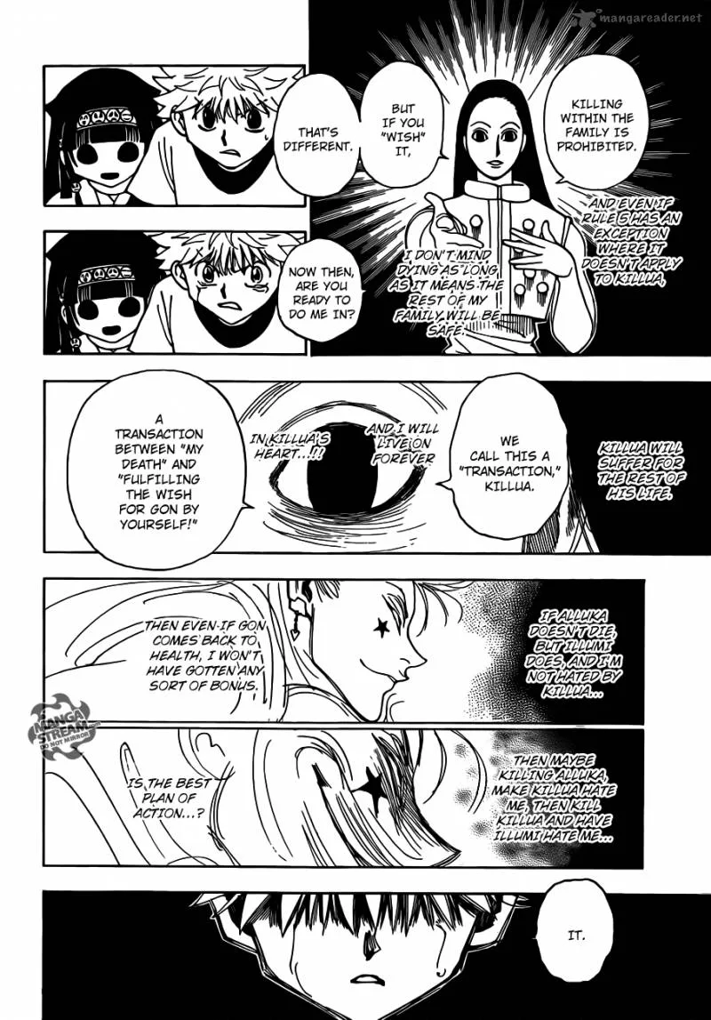 Hunter X Hunter Chapter 330: Confession – Page 9
