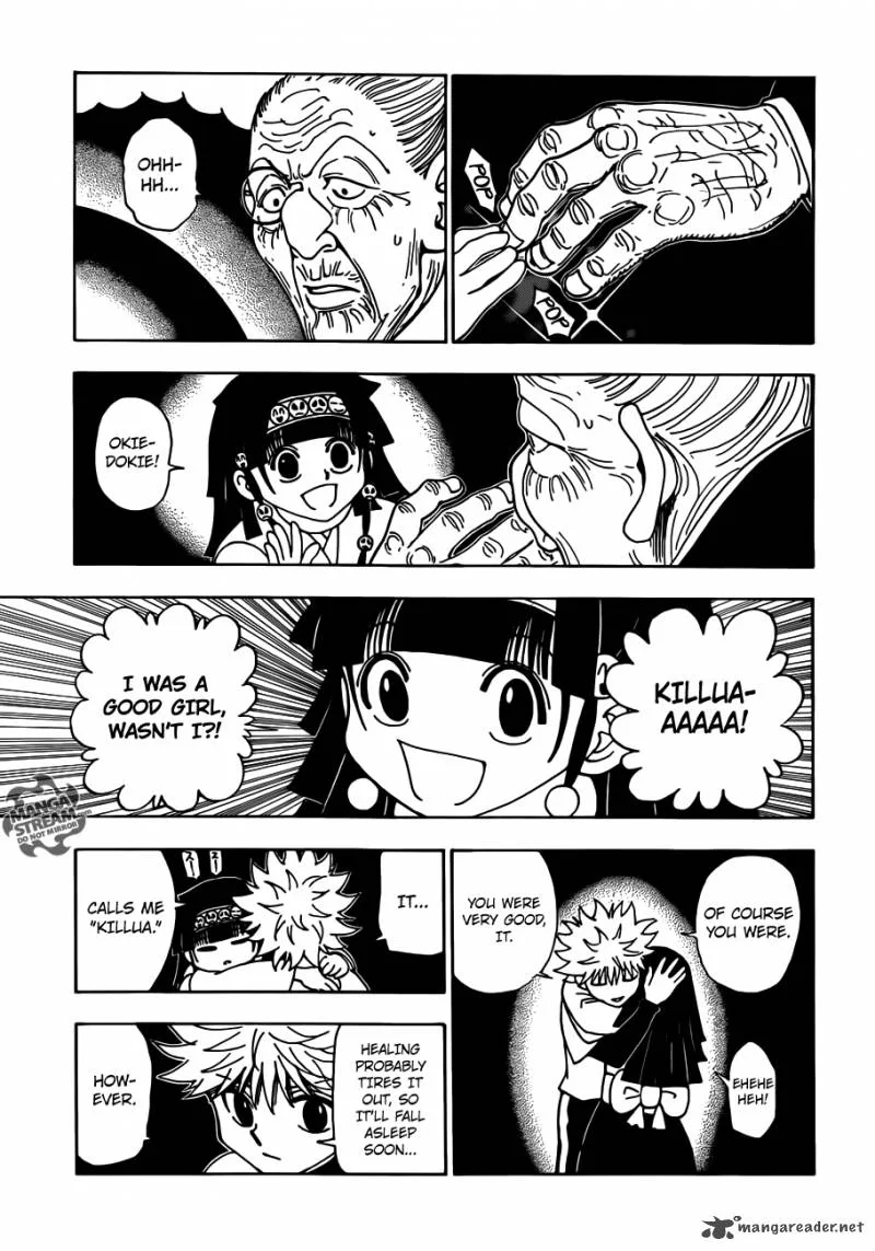 Hunter X Hunter Chapter 330: Confession – Page 12