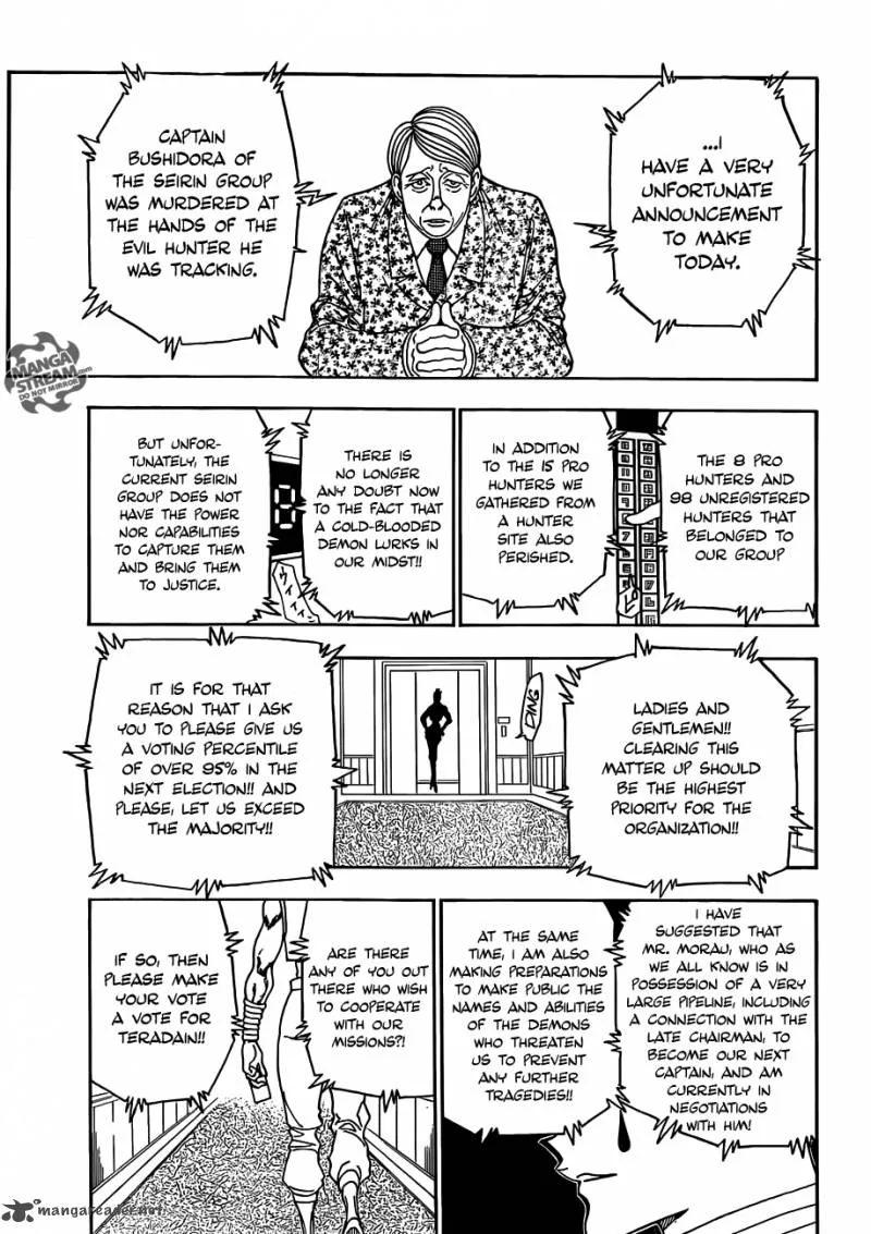 Hunter X Hunter Chapter 330: Confession – Page 16