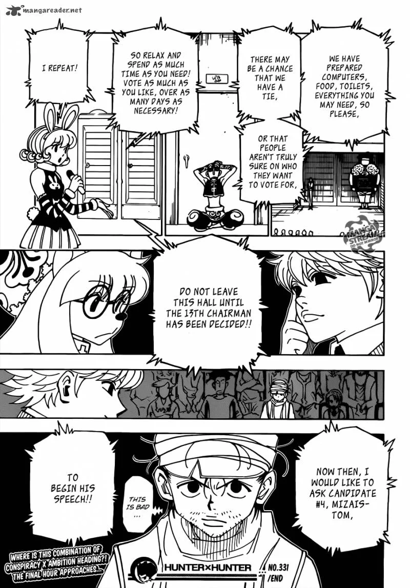 Hunter X Hunter Chapter 331: X Day – Page 17