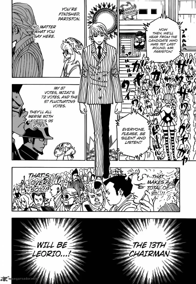Hunter X Hunter Chapter 332: Applause – Page 16
