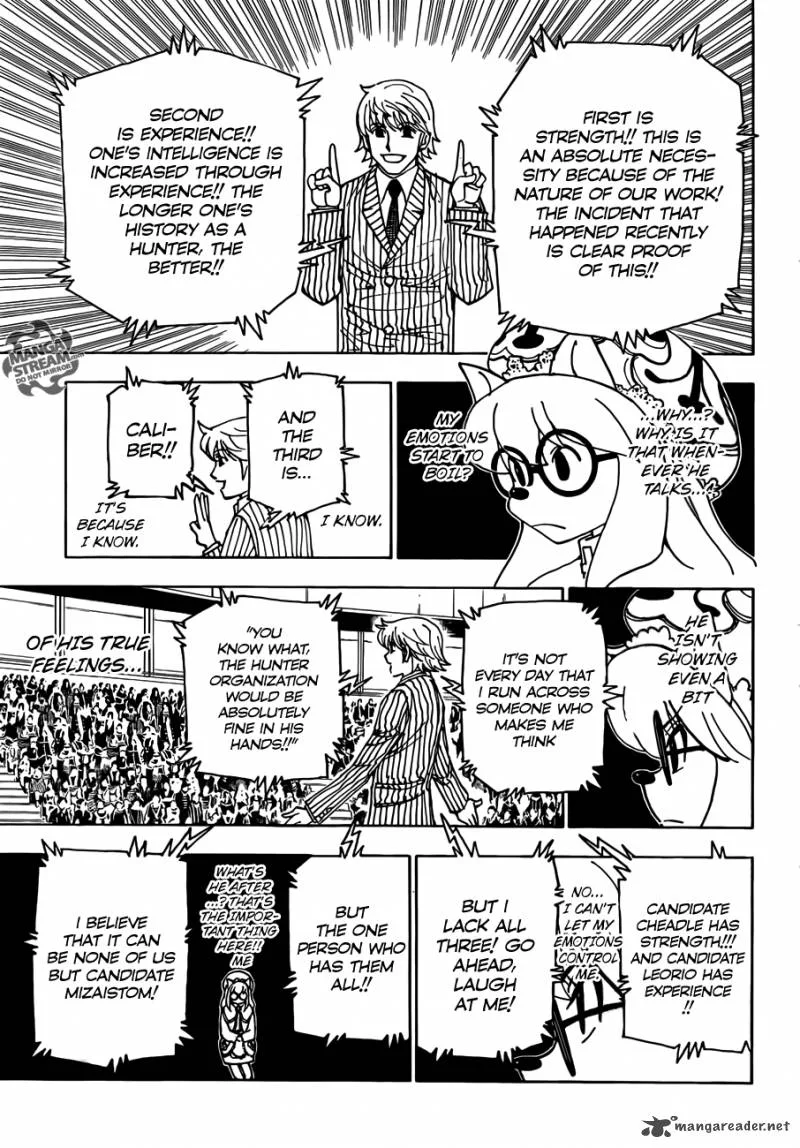 Hunter X Hunter Chapter 333: Rumbles – Page 3