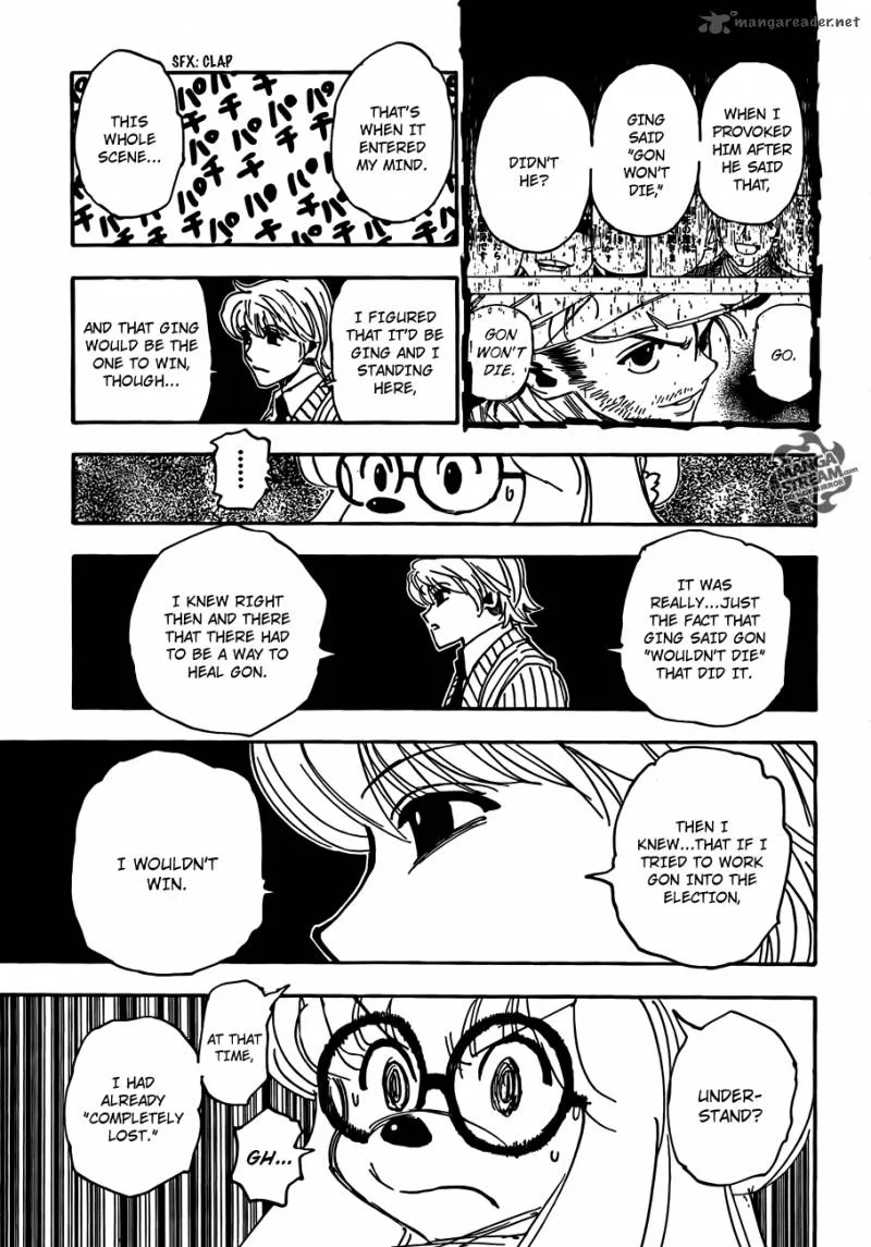 Hunter X Hunter Chapter 334: Complete Defeat – Page 15
