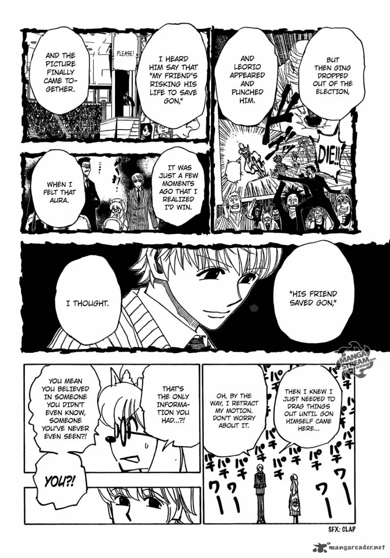 Hunter X Hunter Chapter 334: Complete Defeat – Page 16
