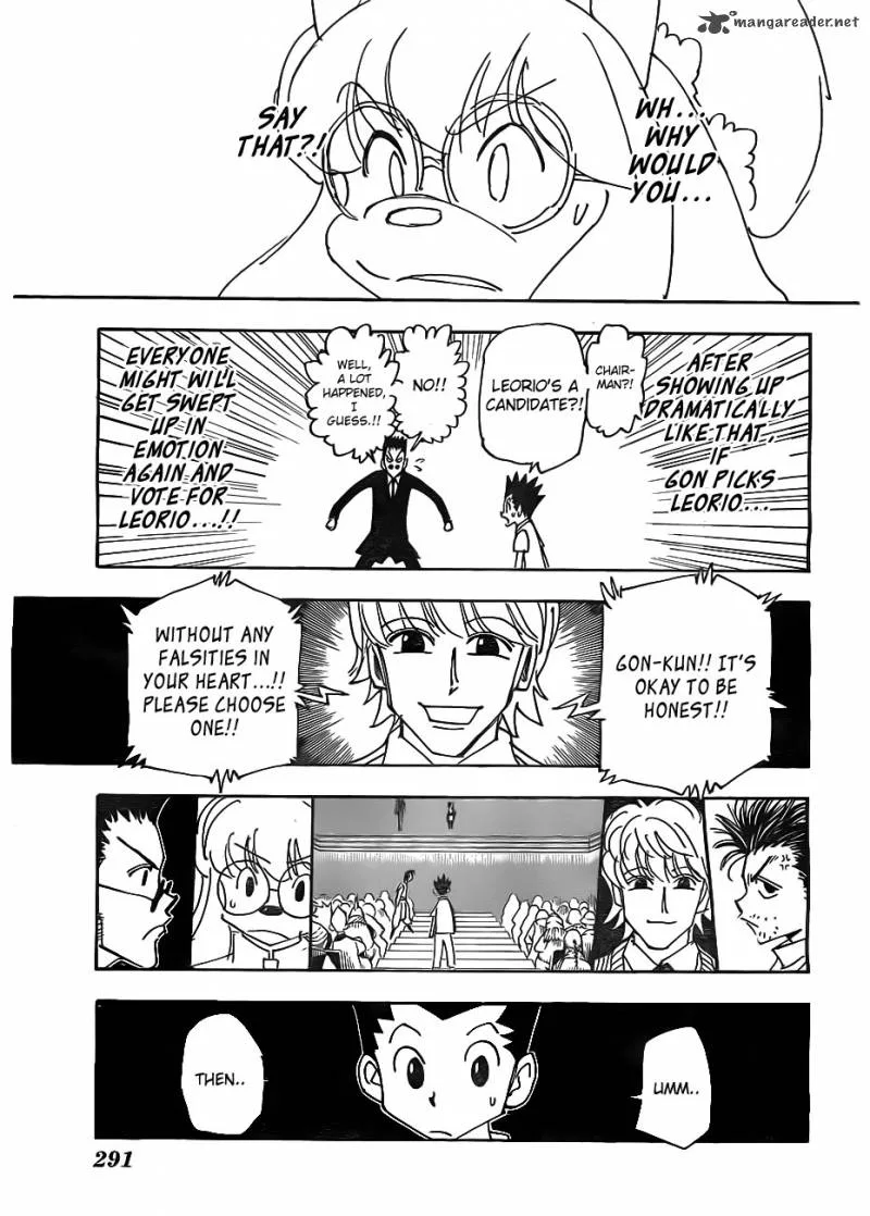 Hunter X Hunter Chapter 335: Decision – Page 9