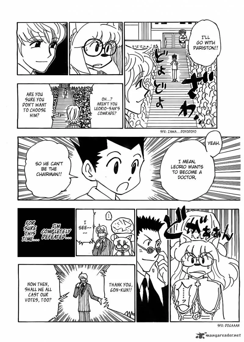 Hunter X Hunter Chapter 335: Decision – Page 10