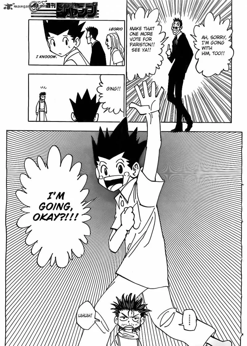 Hunter X Hunter Chapter 335: Decision – Page 11