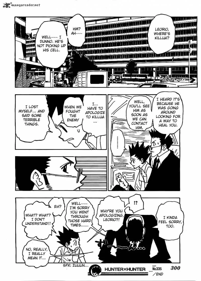 Hunter X Hunter Chapter 335: Decision – Page 18