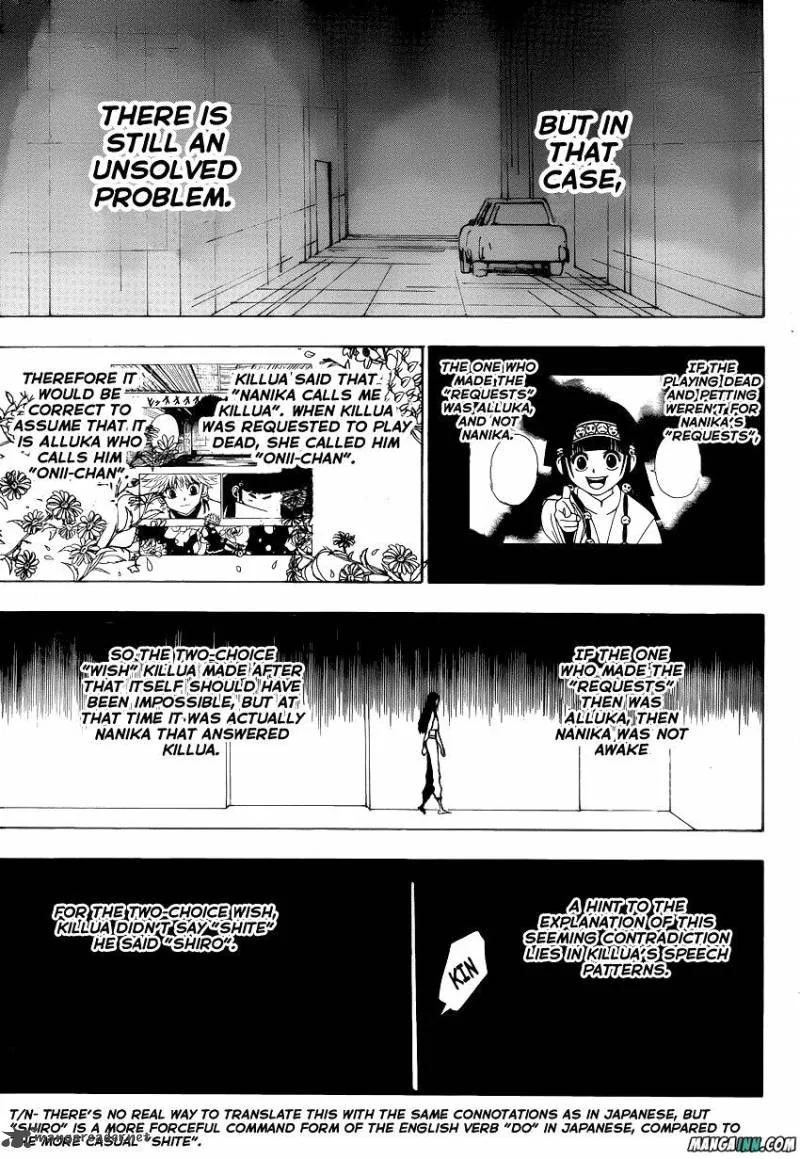 Hunter X Hunter Chapter 336: Cancel – Page 3