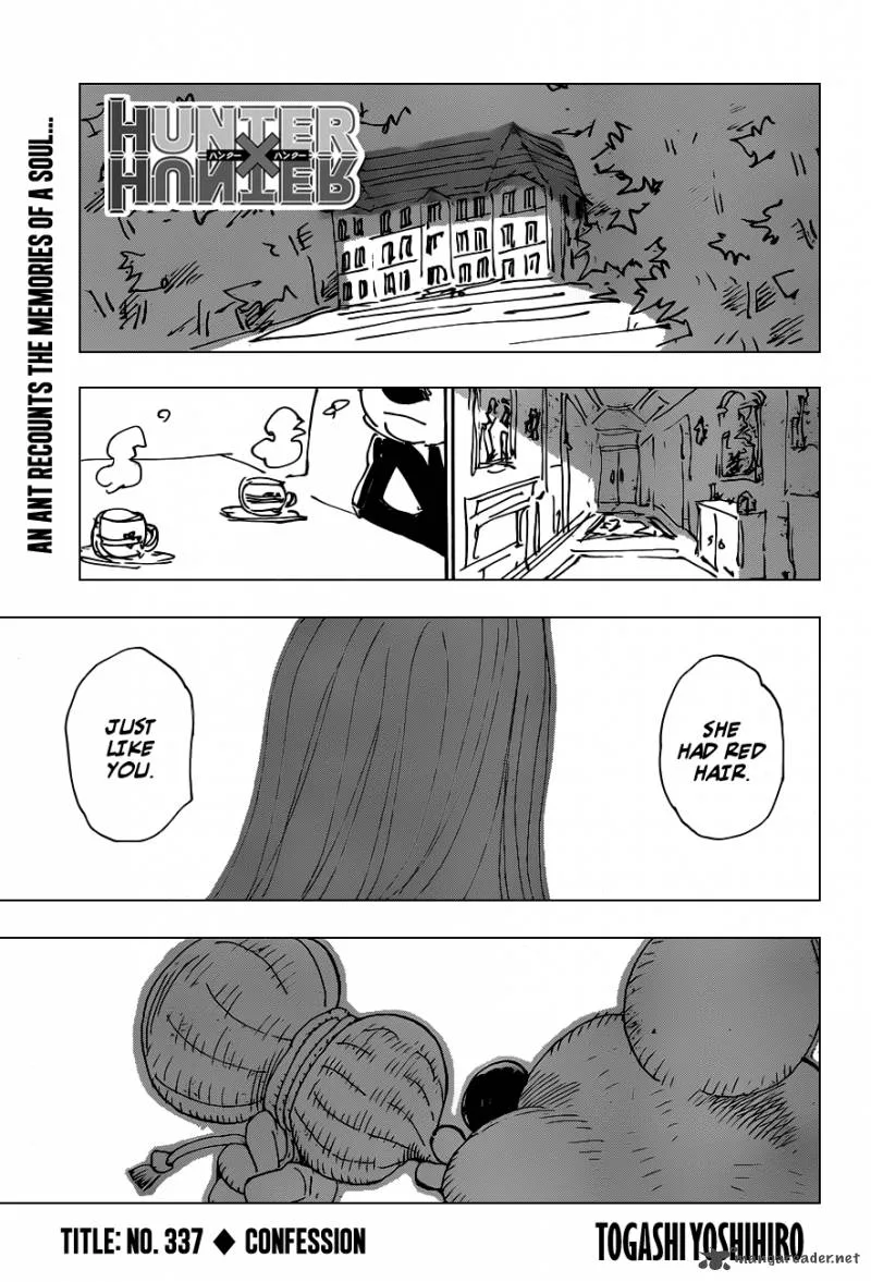 Hunter X Hunter Chapter 337: Confession – Page 2