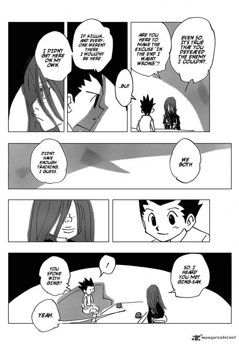 Hunter X Hunter Chapter 337: Confession – Page 17