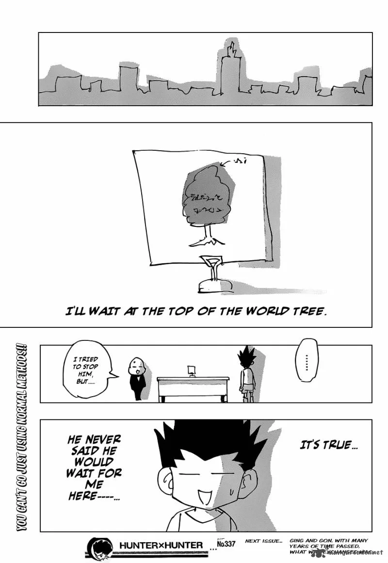Hunter X Hunter Chapter 337: Confession – Page 20