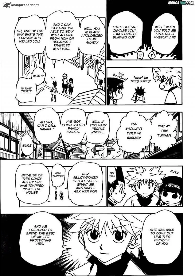 Hunter X Hunter Chapter 338: Up In The Trees – Page 3