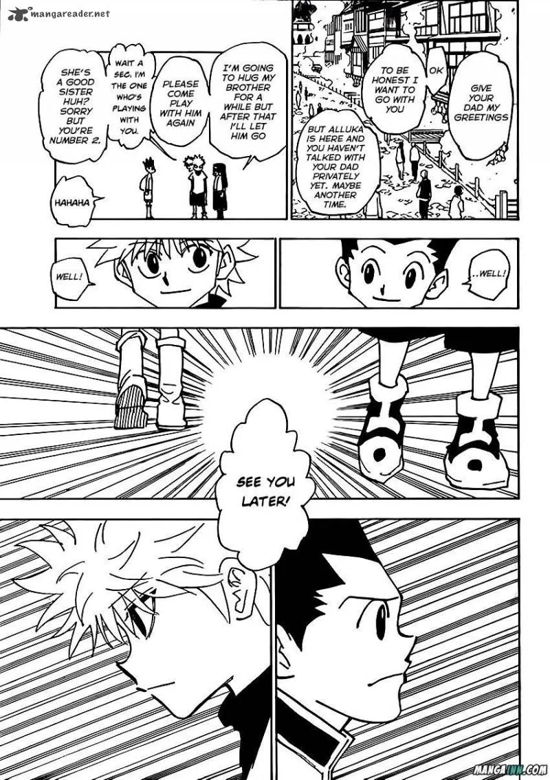 Hunter X Hunter Chapter 338: Up In The Trees – Page 5