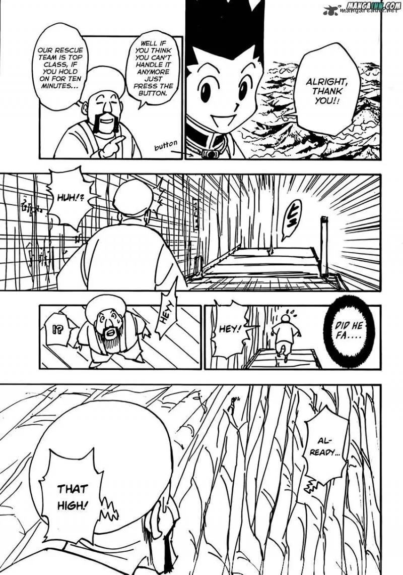 Hunter X Hunter Chapter 338: Up In The Trees – Page 7