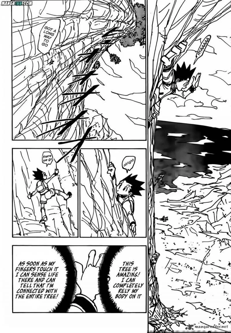 Hunter X Hunter Chapter 338: Up In The Trees – Page 8