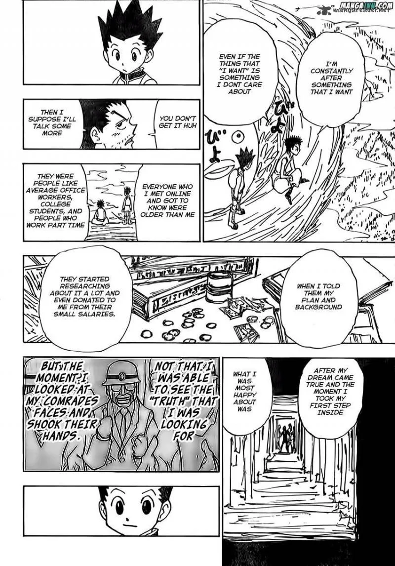 Hunter X Hunter Chapter 338: Up In The Trees – Page 13