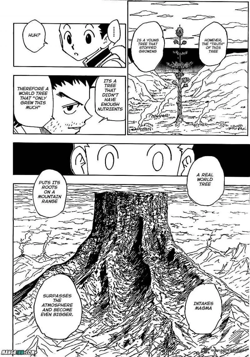 Hunter X Hunter Chapter 338: Up In The Trees – Page 15