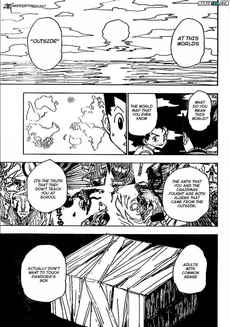 Hunter X Hunter Chapter 338: Up In The Trees – Page 16