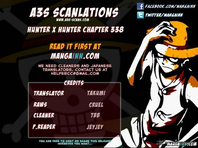 Hunter X Hunter Chapter 338: Up In The Trees – Page 18